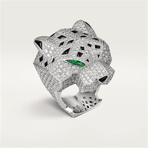 cartier bague panthere diamant|bague panthere cartier femme.